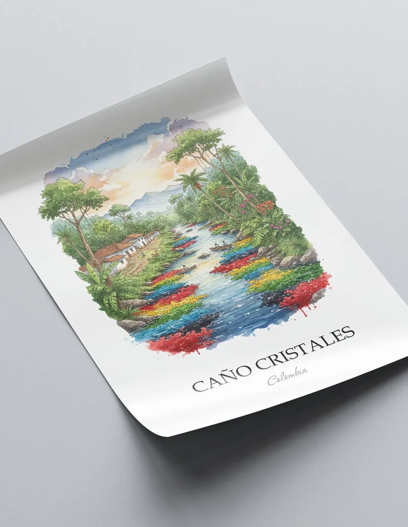 Colombia Caño Cristales Poster - Image 2